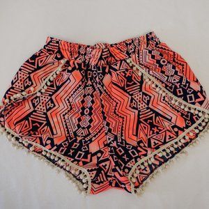 Shosho Tassel shorts size M